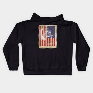 Supergirl USA flag Kids Hoodie